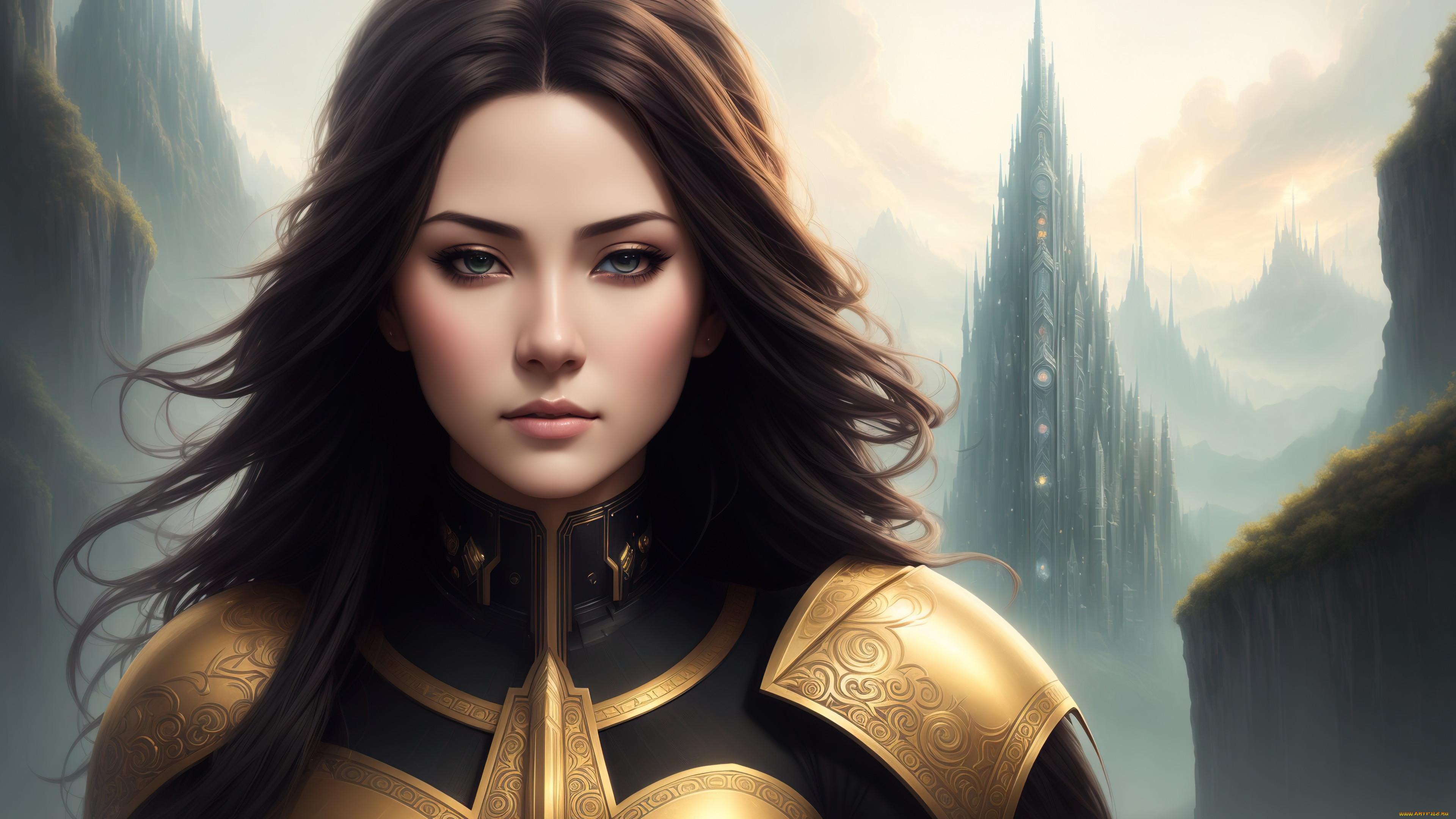  - girl, , , girl, fantasy, armor, art, digital, futuristic, stable, diffusion, neuronet, ai
